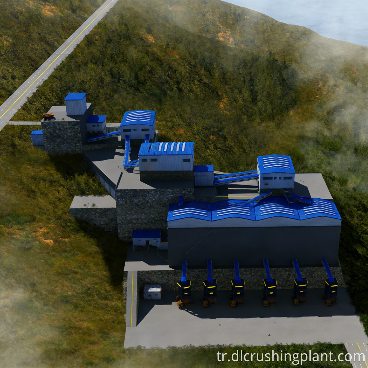 Dam Construction Stone Processing Line